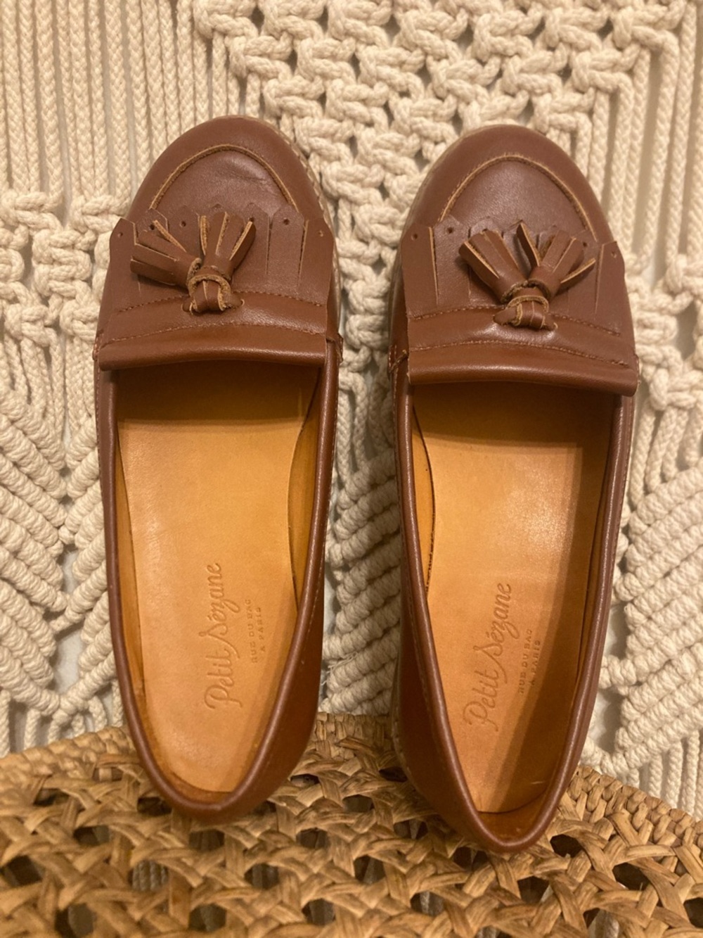 Petit Sezane Lisa Leather Loafers - Picture 5 of 10